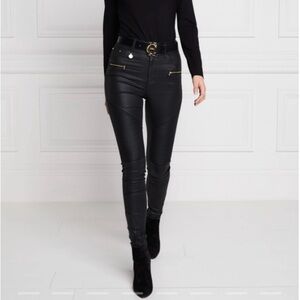 NWT holland cooper coated biker jeans